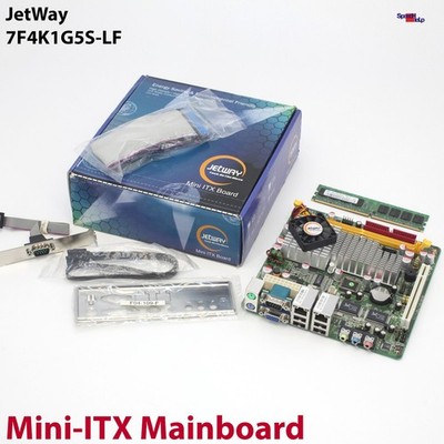JETWAY 7F4K1G5S-LF MINI-ITX MOTHERBOARD MAINBOARD VIA 1500MHZ 512MB RAM NEU!