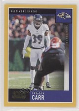 2020 Score Gold Brandon Carr #52 0t2