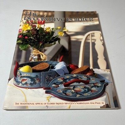 The Decorative Painter Magazine Issue No. 3 1994 Vol XXXII Tole Folk Art Crafts