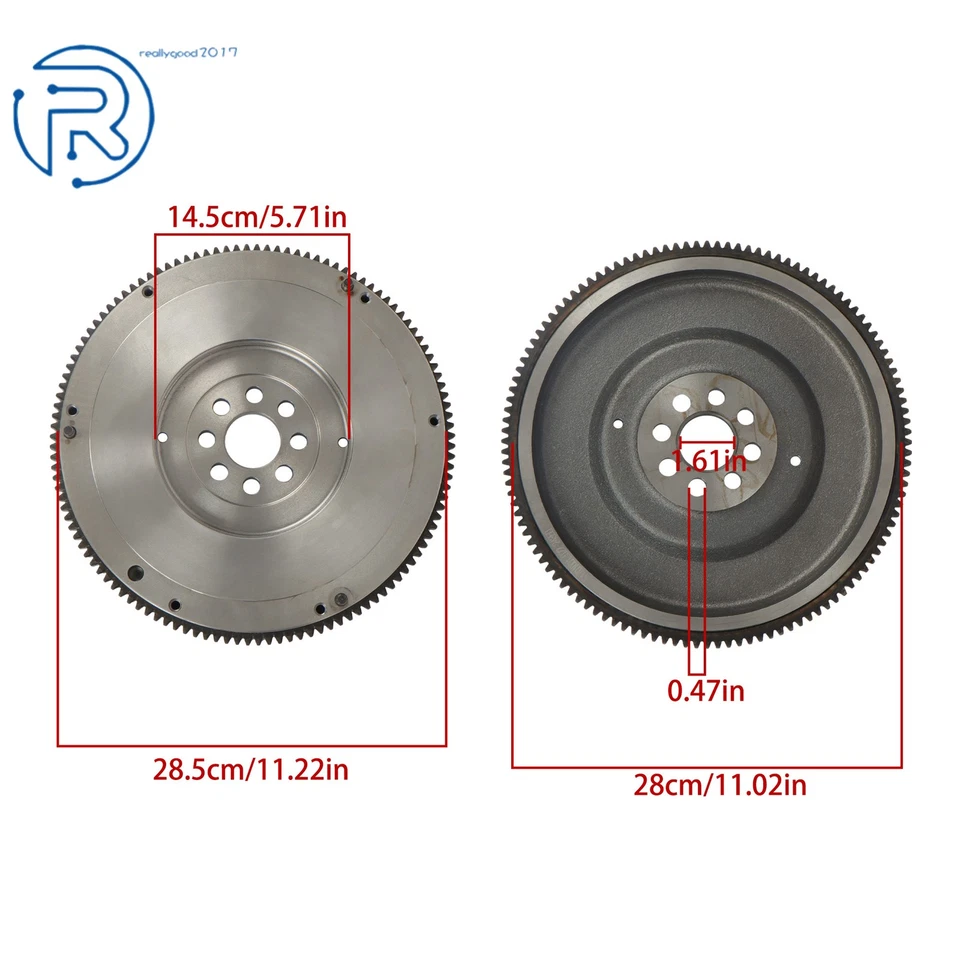 For Scion tC xB Toyota Camry Corolla RAV4 2001-2013 2.4L Manual Clutch Flywheel - Image 3 of 4