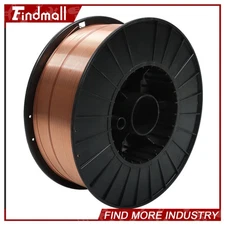 Findmall 1 Roll 44 Lbs Roll ER70S-6 .030" (0.8 mm) Mild Steel MIG Welding Wire