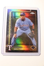 2025 Topps Chrome Gilded Adrian Beltre #73 Black Refractor /5