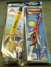 Big Bertha & Screaming Eagle Flying Model Rocket Kits Estes