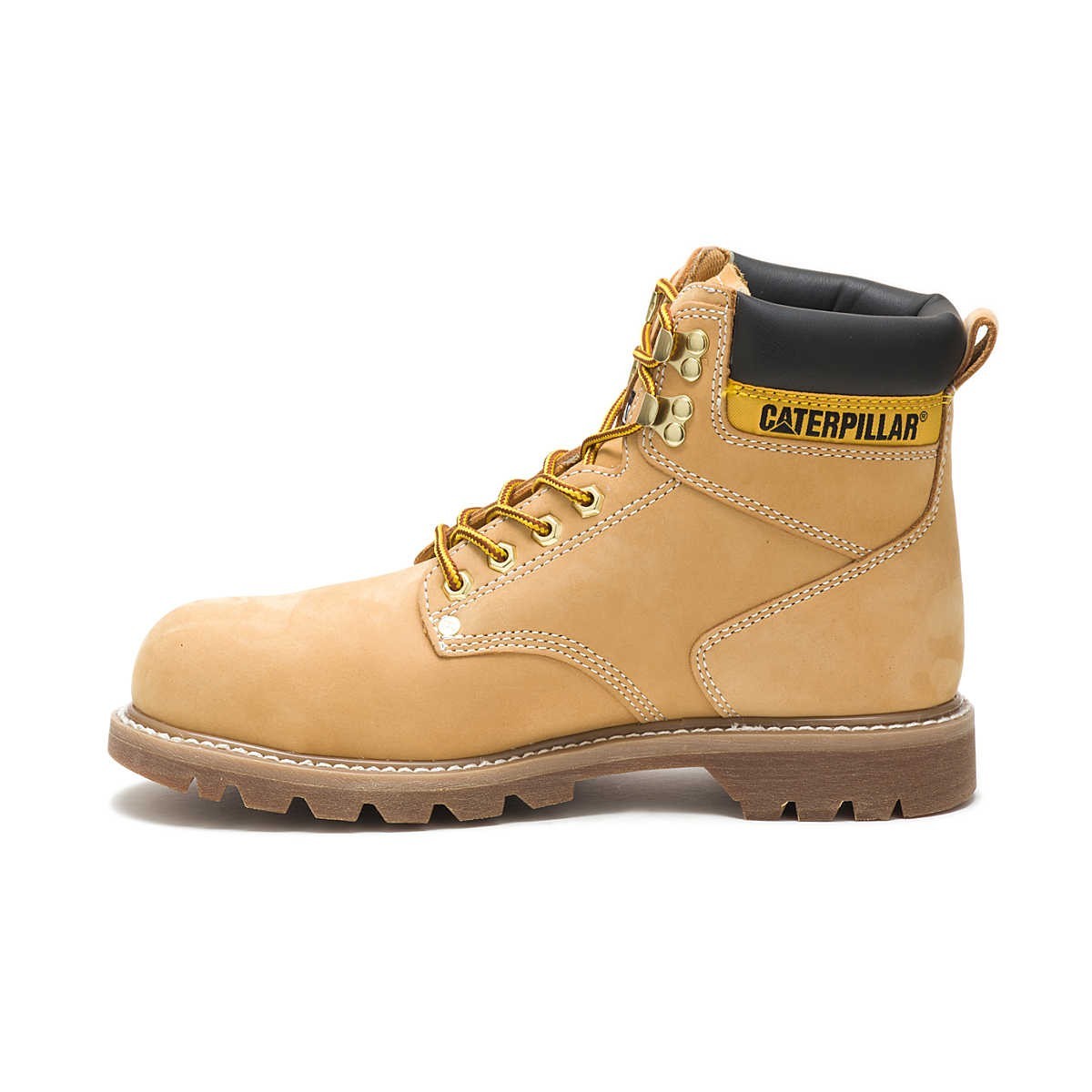 Cat Footwear Men's Second Shift Steel Toe Work Boot Honey Size 11 image 3