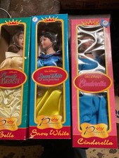 DISNEY'S PRINCESS COLLECTION PORCELAIN DOLL LOT FOR COLLECTORS
