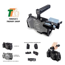 BMPCC 4K / BMPCC 6K Camera Cage Kit for Blackmagic Design Pocket Cinema Camer...