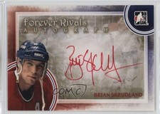 2012-13 ITG Forever Rivals Series Brian Skrudland #A-BSK Auto 7i6