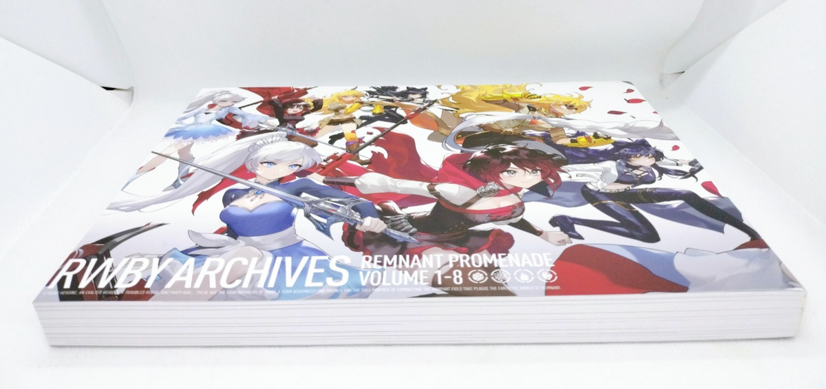 RWBY Archives Remnant Promenade Vol.1-8 Book Ruby Rose Blake