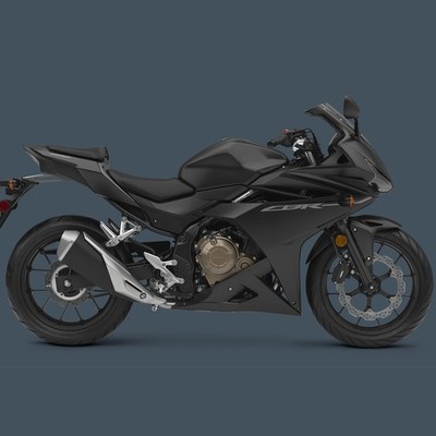 MSE Matte Black Injection Plastics Fairing Fit for Honda 2016-2018 CBR500R d003
