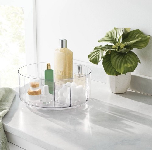 Badezimmer Kunststoff Drehteller Beauty Organizer Klar - Brightroom™ - Bild 2 von 3