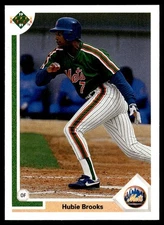 Hubie Brooks 1991 Upper Deck #787 New York Mets 31732 Baseball Card