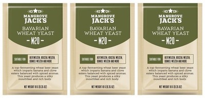 3x Mangrove Jacks Craft Series Bierhefe - M20 - Hefe aus...
