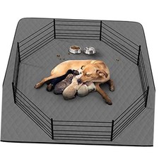 Washable Puppy Dog Pee Pad, 72" X72" Extra Large, Waterproof Whelping
