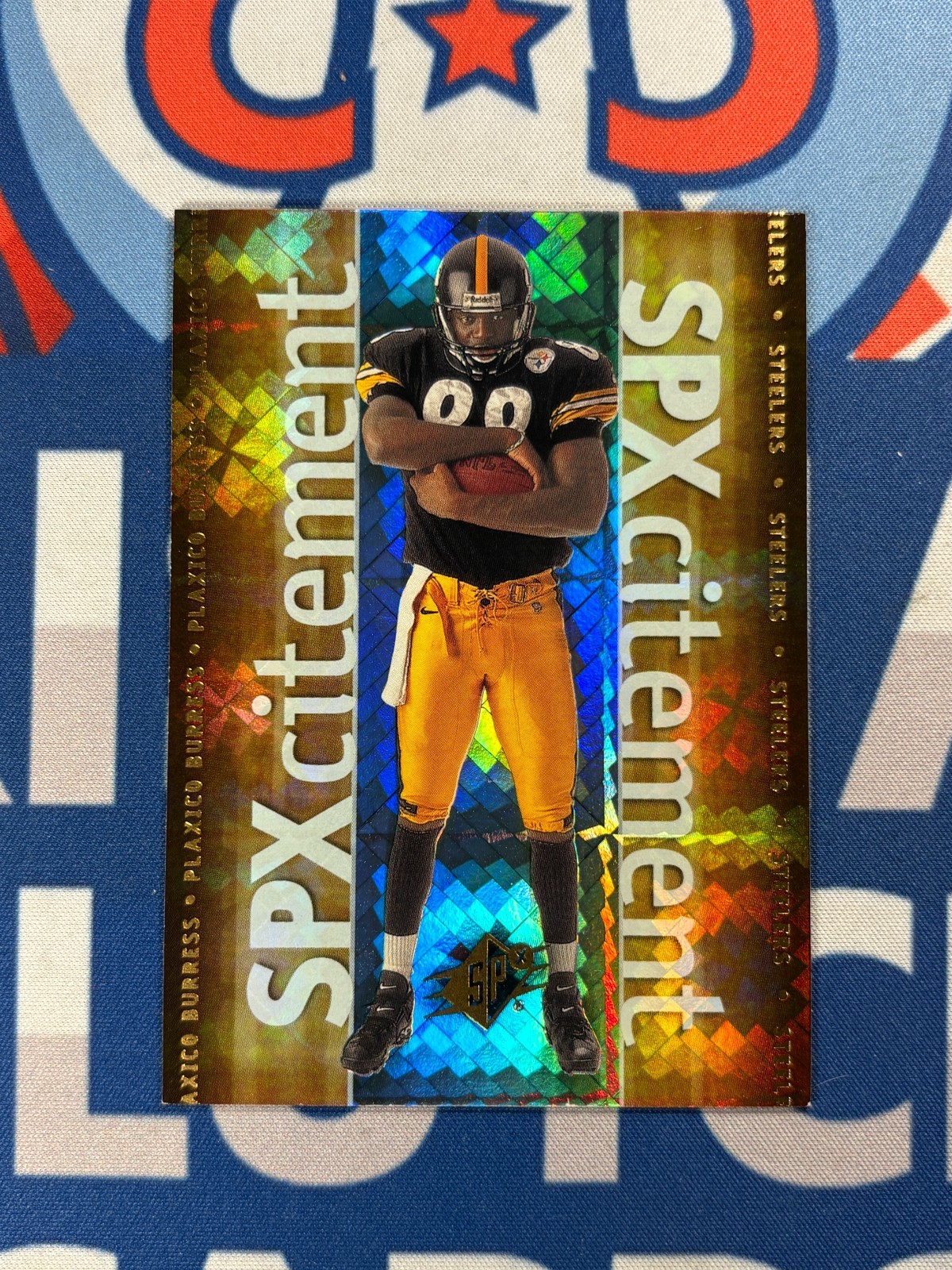 Plaxico Burress SPx SPxcitement #XC1 Base
