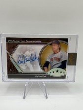2025 Topps Five Star Pentamerous Penmanship Carlton Fisk 4/5 PP-CF