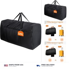 Lifewit 120L Extra Large Storage Duffle Bag for Traveling, Foldable Moving Ba...