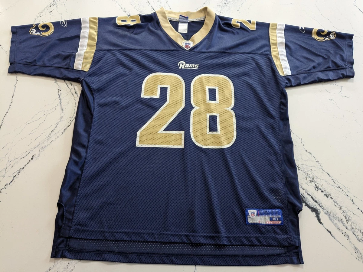 Maillot NFL Vintage St. Louis Rams Marshall Faulk - Taille L - Neuf Avec Étiquette - Homme