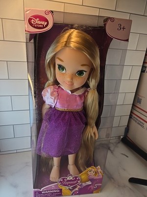 Disney Store Rapunzel Toddler Doll 16 2014 Classic Edition Long Hair  Rare Box