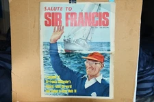 Vintage 1967 Souvenir Newspaper Salute To Sir Francis Chichester. Gipsy Moth IV
