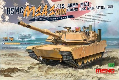 Meng Model 1/35 Abrams M1A1 AIM / M1A1 TUSK USMC / US Army Tank