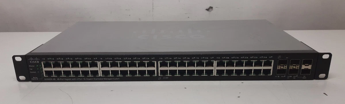 SG500X-24-K9 CISCO SG500X 24-PORT 1GB RJ-45 4-PORT 10GB SFP