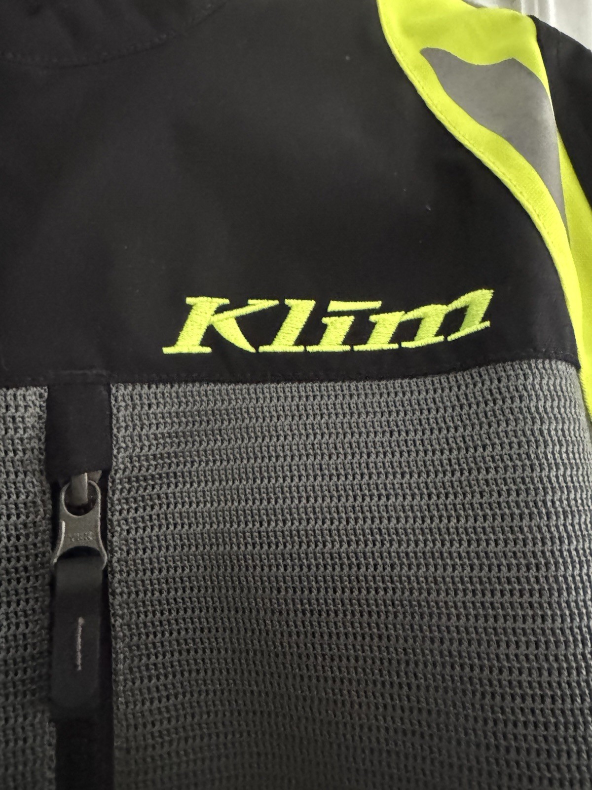 KLIM Induction Jacket Hi-Vis Mesh w/ D3O Armor – Men’s Large