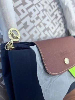 LONGCHAM New Large Navy Blue Tote Bag Women Travel Bag