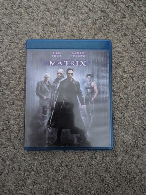 The Matrix [Blu Ray] Movie Keanu Reeves Laurence Fishburne-Pre Owned-Free Shpg