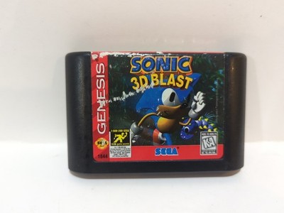 Sonic 3D Blast (Sega Genesis, 1996) - Cartridge Tested.  Bundle Shipping.
