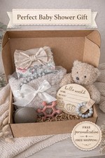Ultimate New Baby Gift Box - Baby Shower Gift, Newborn Gift, Expecting Parents