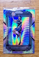 2023 Panini Prizm WNBA Diamond DeShields #119 Hyper Prizm Dallas Wings Card 