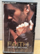 George Michael Cassette  Faith CBS Records 1987 VG Condition