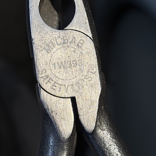 Vintage Milbar M2 Safety Wire Twist Pliers - See  Pics