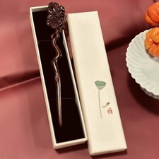 Rosewood Plum Blossom Hair Stick Chinese Styl...