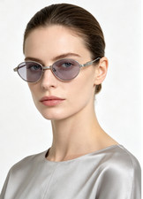 BOTTEGA VENETA BV1456S Oval Sunglasses Model:BV1456S, Size:55-21-135