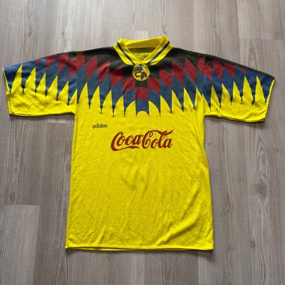 Men's Vintage 90's François Omam-Biyik Club America Bootleg Jersey