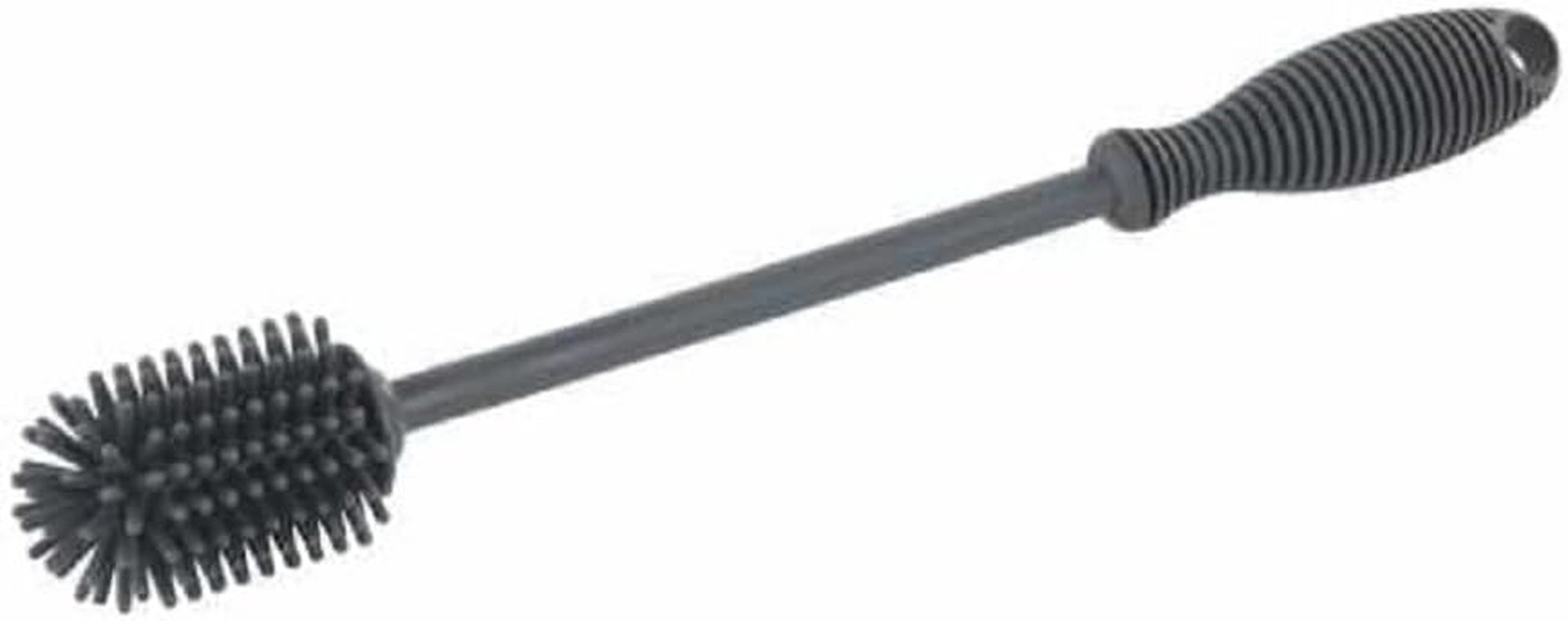Sia Brosse à Vaisselle en Silicone Gris 3,5x25cm pour Entretien de la Cuisine