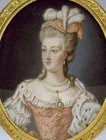 Oil painting Anne+Vallayer+Coster-Queen+Marie-antoinette noblelady art on canvas