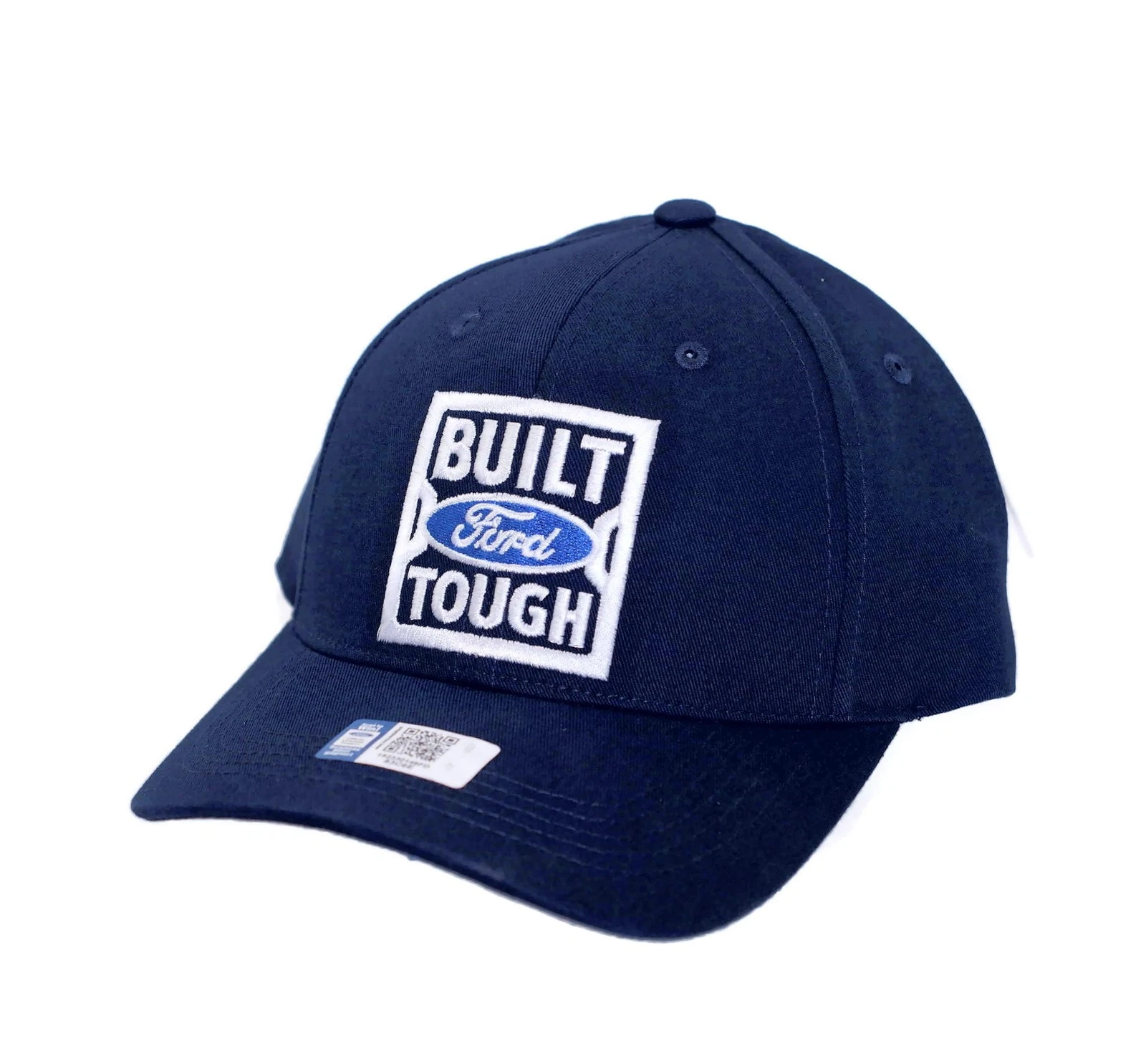 Hat - Ford Built Tough Embroidered Navy Blue CFS Ball Cap