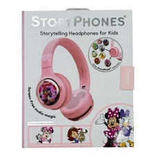 Disney Story Phones Storytelling Headphones for Kids w/ 1 Story Shield Pink
