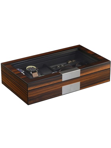 Rothenschild orologi & Schmuckbox RS-2378-EB per 6 orologi - Imagen 7 de 11