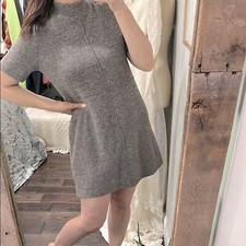 Zara knit Women's Dress size large some shoulder discoloration