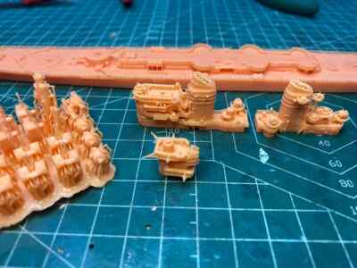 3D Printed 1/700 German Petropavlovsk-class Heavy Cruiser Unpainted Model Kit