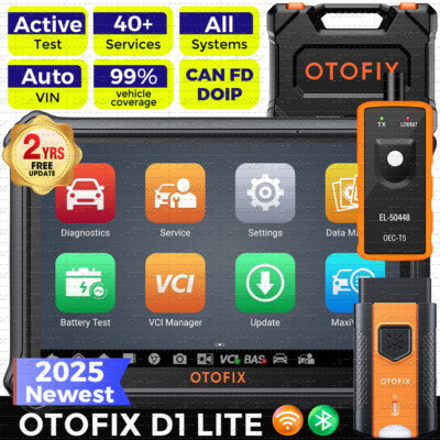 2025 OTOFIX D1 Lite Bidirectional Full System OBD2 Car Diagnostic Scanner Tool