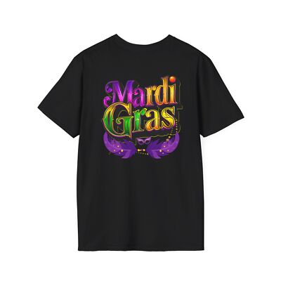 Mardi Gras Unisex T-Shirt, Festival Tee, Celebratory Wear, Party Shirt Gift 