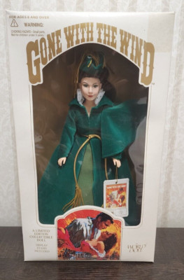 Vtg Gone With The Wind 12'' Portrait Scarlett O Hara By World Doll LE 1989