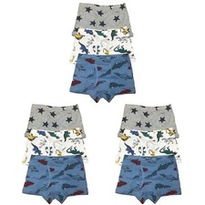 9Pack Toddler Little Boys Kids 100 Cotton Underwear Boxer Briefs 4T 5T 6T 7T 8T