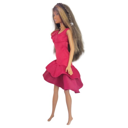 2004 Mattel Barbie Mode Fieber Kayla Puppe 1999 Körper 2000 Kopf #H0869 begradigt - Bild 6 von 12