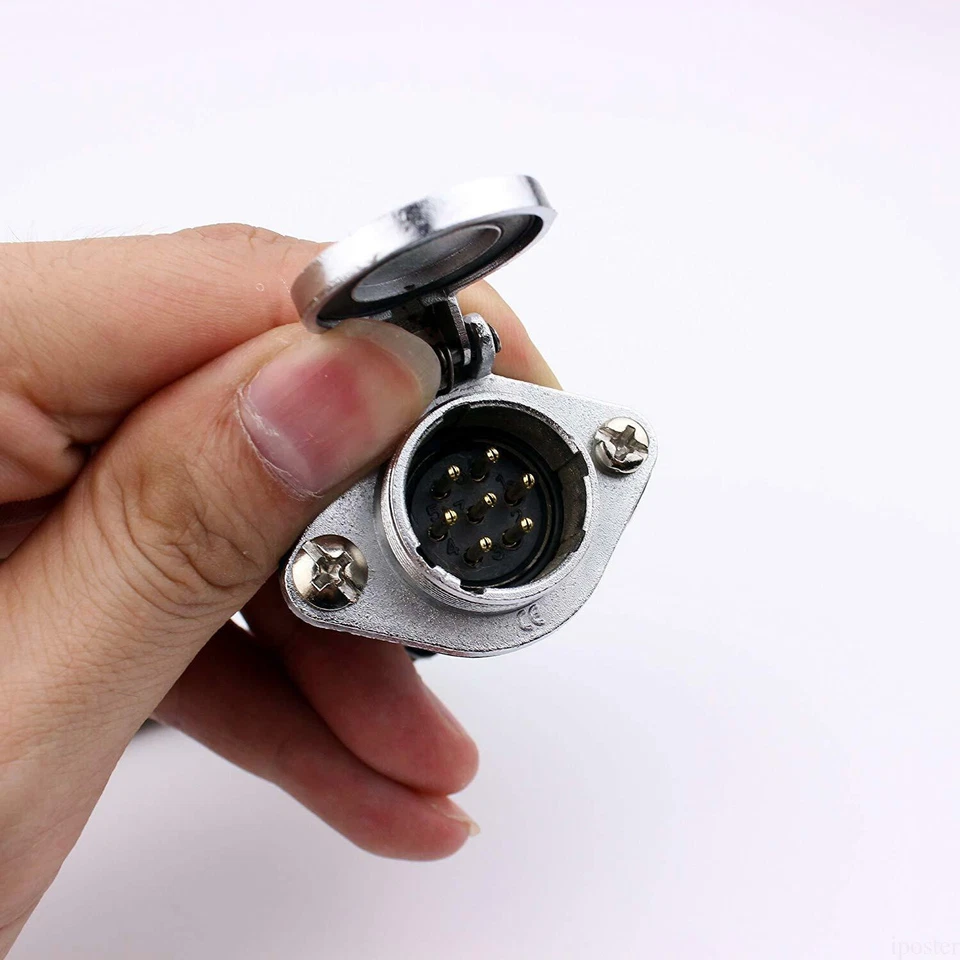 4-Channel 4 Meter Suzy Coil Trailer Cable 4PIN Connectors Truck Trailer Caravan - Image 3 of 4