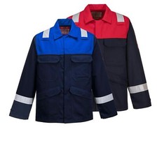 Portwest Bizflame Work Two Tone FR Jacket Flame Resistant FR55